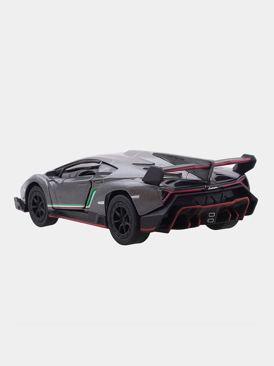 Тёмно-серый машинка металлическая инерционная/Lamborghini Veneno KT5367D 1:36 /Kinsmart/