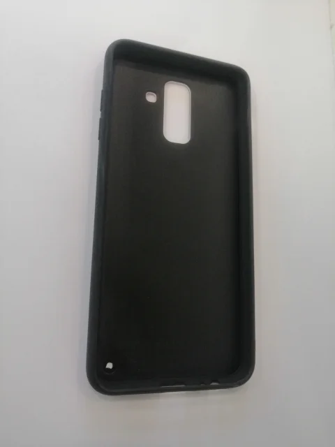 Силиконовый усиленный с рисунком чехол Samsung A6 plus/ СамсунгA6+(Plus)(A605FN)