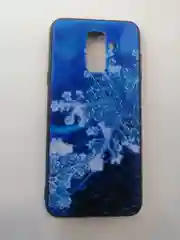 Силиконовый усиленный с рисунком чехол Samsung A6 plus/ СамсунгA6+(Plus)(A605FN)