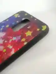Силиконовый усиленный с рисунком чехол Samsung A6 plus/ СамсунгA6+(Plus)(A605FN)