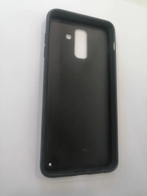 Силиконовый усиленный с рисунком чехол Samsung A6 plus/ СамсунгA6+(Plus)(A605FN)