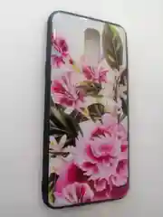 Силиконовый усиленный с рисунком чехол Samsung A6 plus/ СамсунгA6+(Plus)(A605FN)