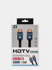 Кабель HDMI v2.0 4K Ultra HD, 2160p HDTV высокоскоростной с позолоченным разъёмом от 1.5 м