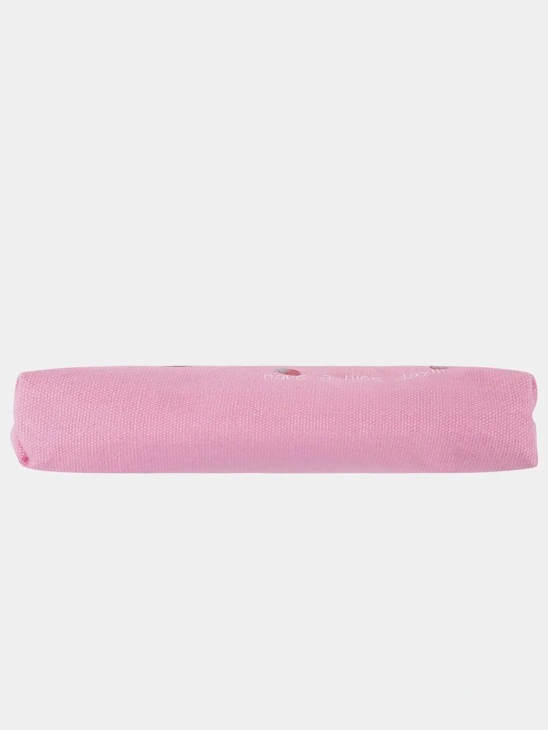 Пенал-косметичка BRAUBERG, канвас с аппликацией, "Cool Strawberry", 19х4х8 см, 228998