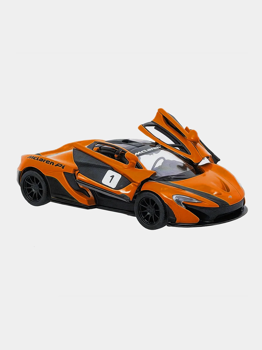 Оранжевый машинка металлическая инерционная/McLaren P1 KT5393DF/Kinsmart/