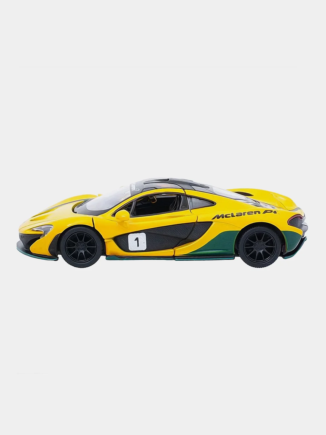 Желтый машинка металлическая инерционная/McLaren P1 KT5393DF/Kinsmart/