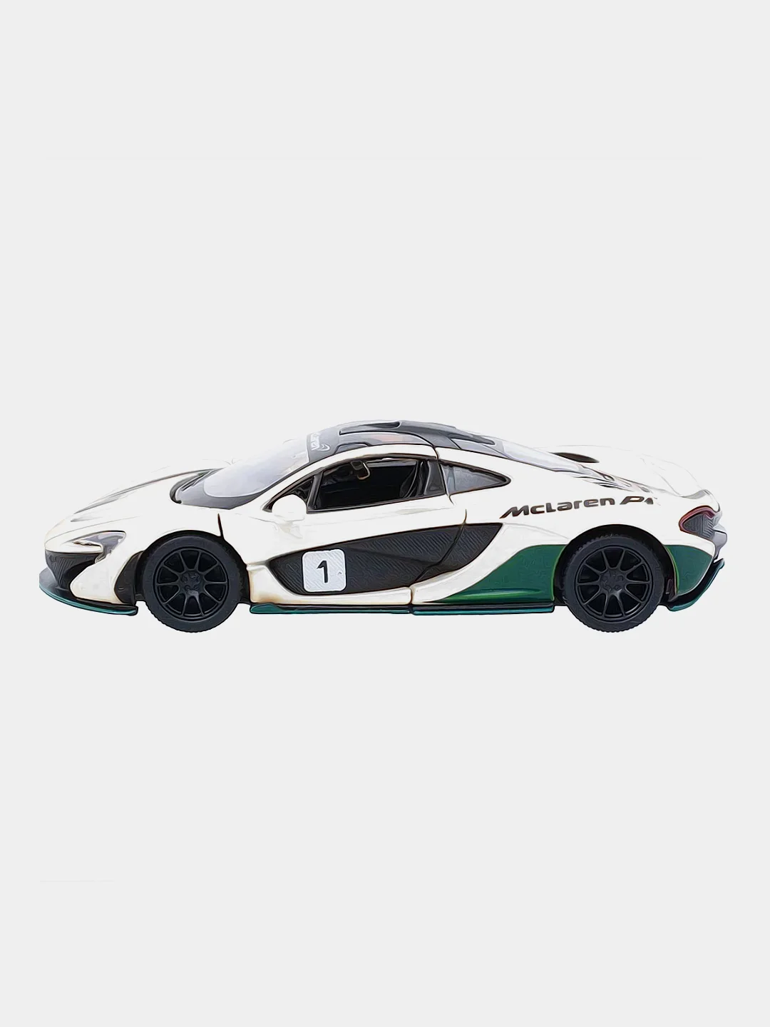Белый машинка металлическая инерционная/McLaren P1 KT5393DF/Kinsmart/