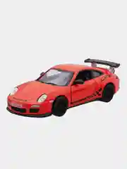 Оранжевый машинка металлическая инерционная/2010 Porsche 911 GT3 RS KT5352D 1:32 /Kinsmart/