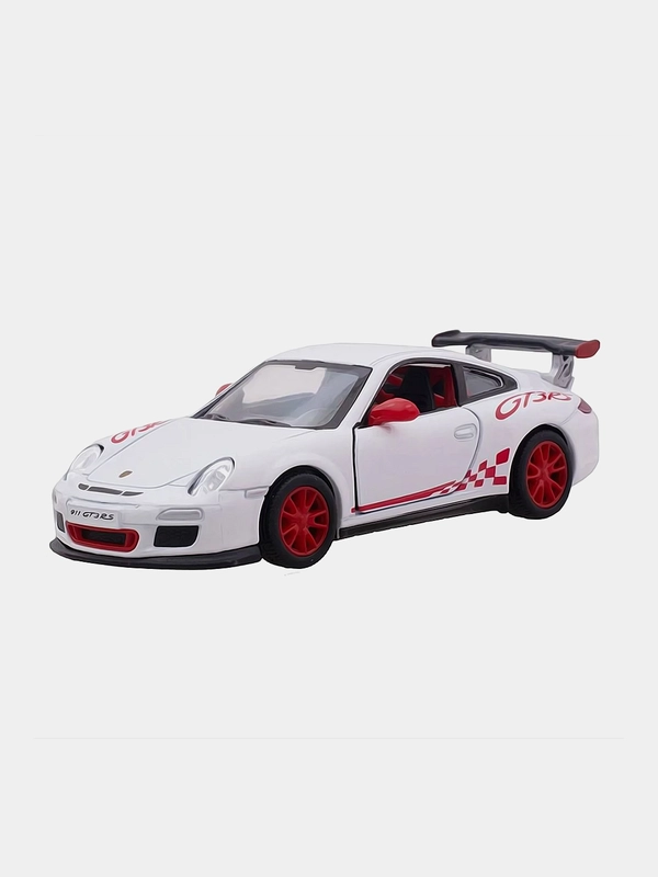Машинка металлическая инерционная/2010 Porsche 911 GT3 RS KT5352D 1:32 /Kinsmart/