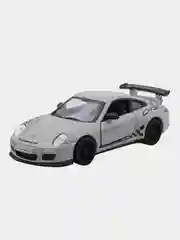 Серый металлик машинка металлическая инерционная/2010 Porsche 911 GT3 RS KT5352D 1:32 /Kinsmart/