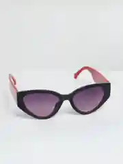 Красный очки солнцезащитные женские, имиджевые, UV400