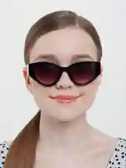 Красный очки солнцезащитные женские, имиджевые, UV400