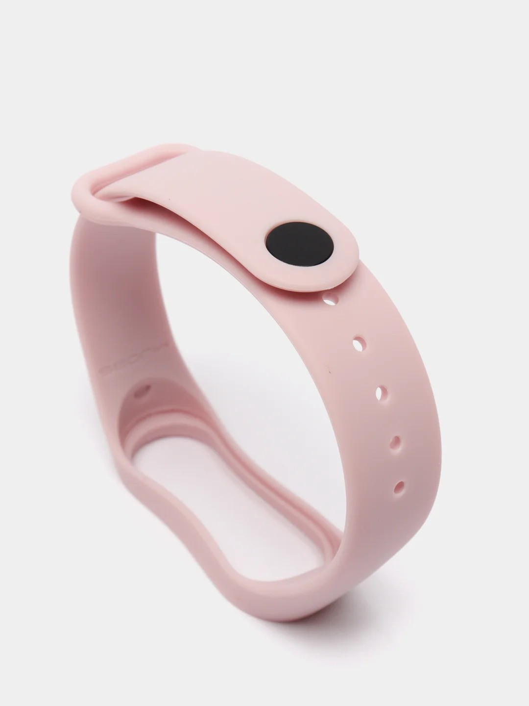 Пудровый силиконовый ремешок для Xiaomi Mi Band 3, Mi Band 4