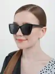 Черный женские солнцезащитные очки с поляризацией UV400/Поляризационные очки.Защита от УФО
