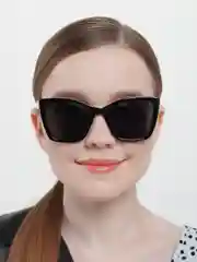 Черный женские солнцезащитные очки с поляризацией UV400/Поляризационные очки.Защита от УФО