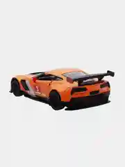 Оранжевый машинка металлическая инерционная/2016 Corvette C7.R Race Car KT5397 1:36 /Kinsmart/