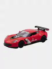Красный машинка металлическая инерционная/2016 Corvette C7.R Race Car KT5397 1:36 /Kinsmart/