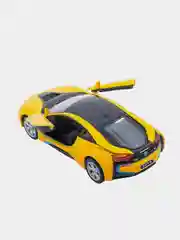 Желтый машинка металлическая BMW i8 BKT5379DA 1:36 /Kinsmart/