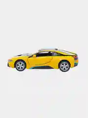 Желтый машинка металлическая BMW i8 BKT5379DA 1:36 /Kinsmart/