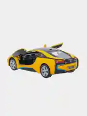Желтый машинка металлическая BMW i8 BKT5379DA 1:36 /Kinsmart/