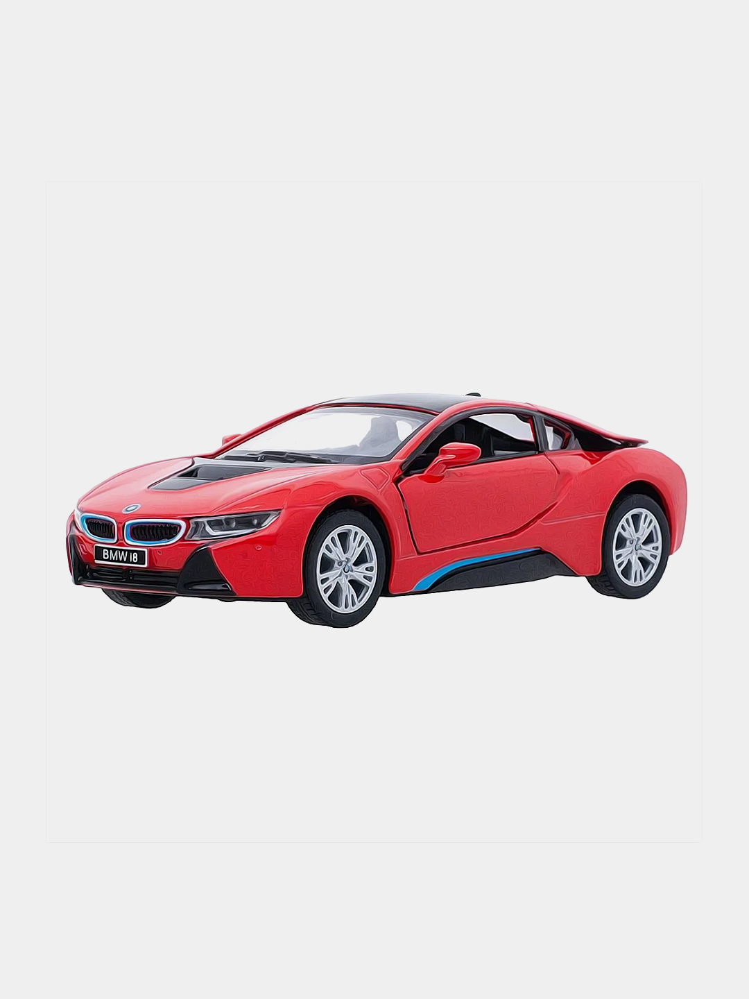 Машинка металлическая BMW i8 BKT5379DA 1:36 /Kinsmart/ купить по цене 590 ₽  в интернет-магазине KazanExpress