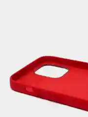 Багровый чехол Silicone Case Premium для Apple iPhone 12 / 12 Pro