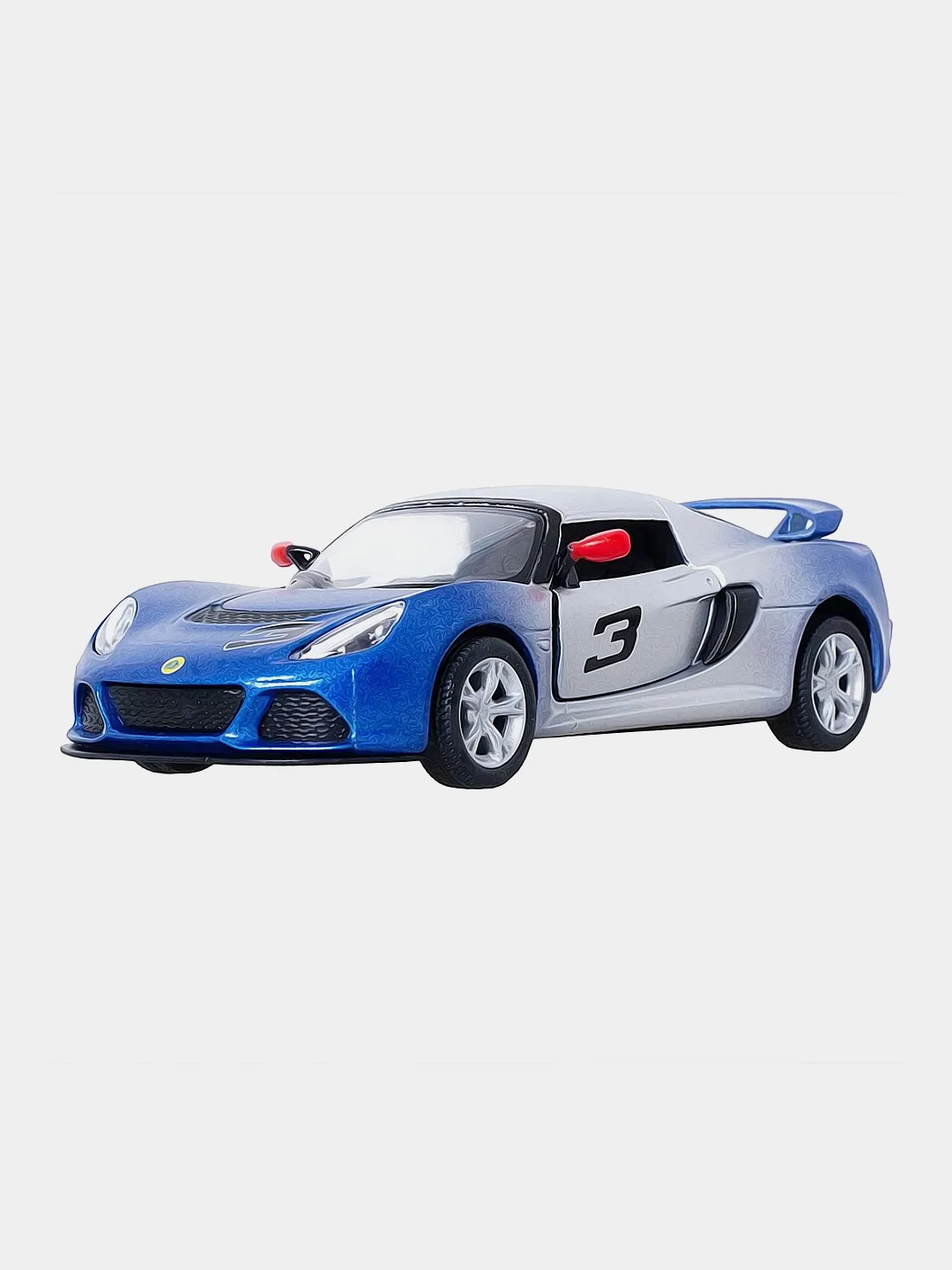 Синий машинка металлическая инерционная/2012 Lotus Exige S KT5361DG 1:32 /Kinsmart/