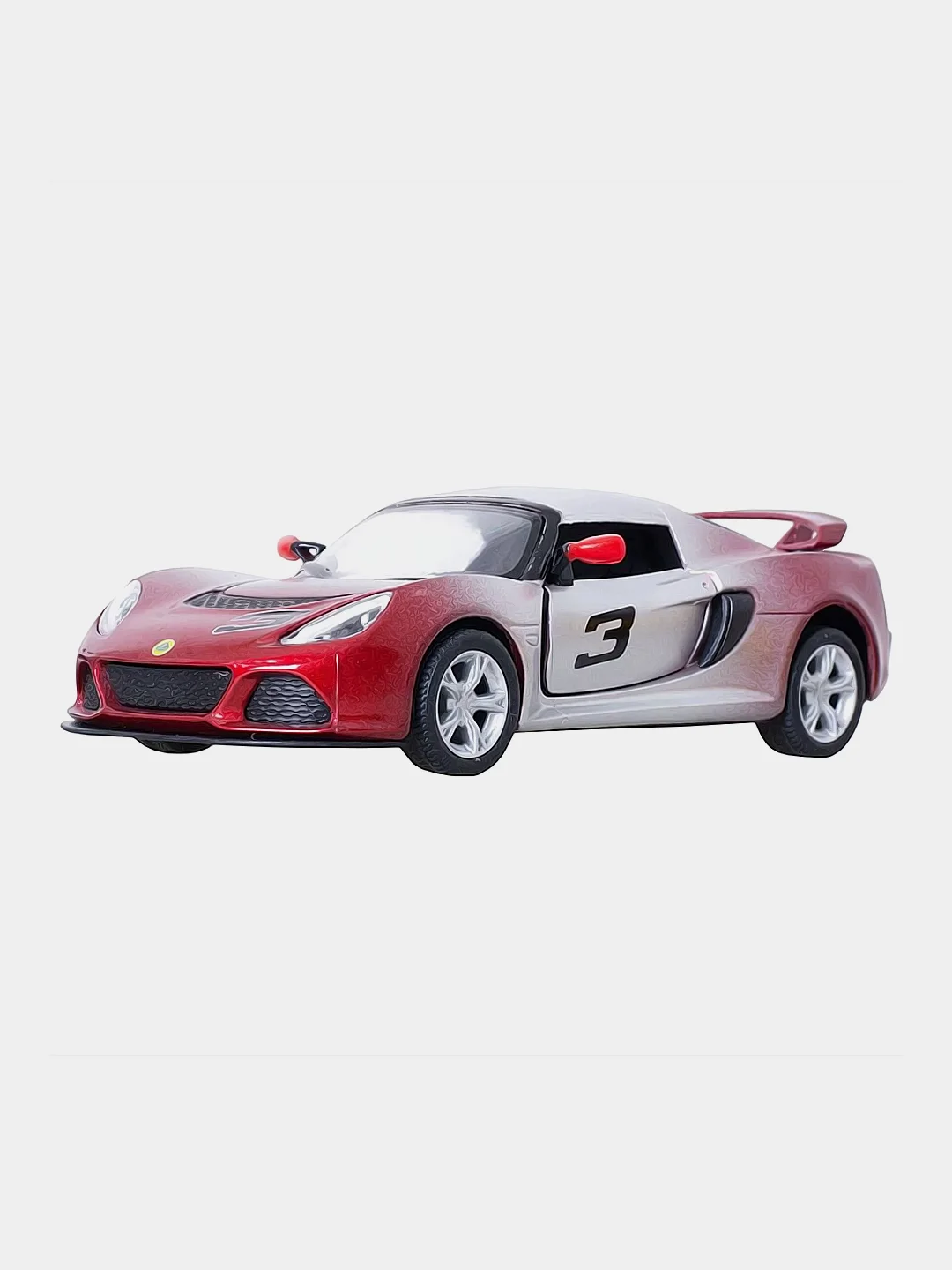 Красный машинка металлическая инерционная/2012 Lotus Exige S KT5361DG 1:32 /Kinsmart/