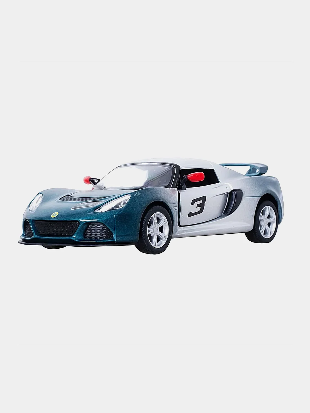 Зеленый машинка металлическая инерционная/2012 Lotus Exige S KT5361DG 1:32 /Kinsmart/