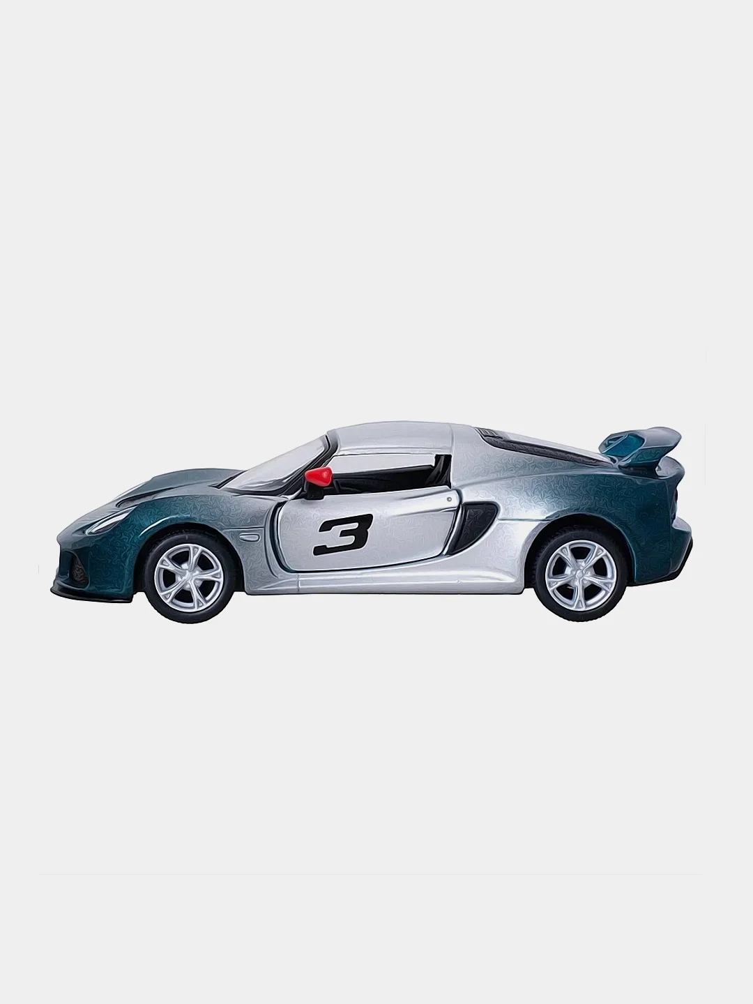 Зеленый машинка металлическая инерционная/2012 Lotus Exige S KT5361DG 1:32 /Kinsmart/