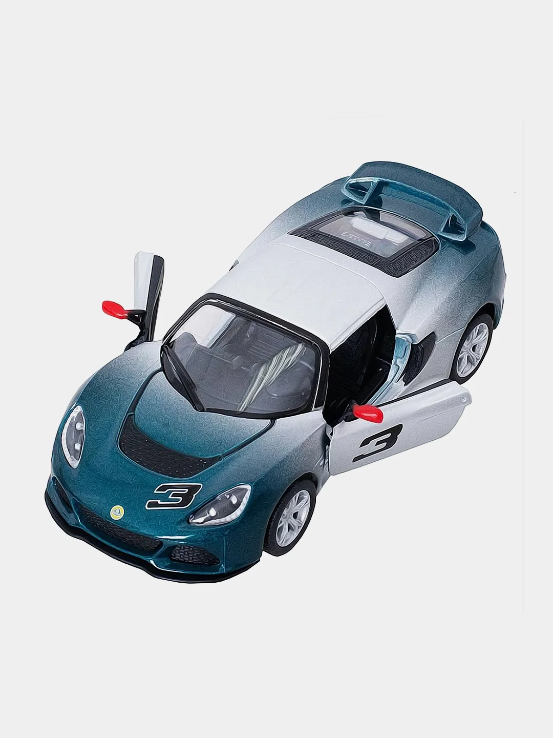 Зеленый машинка металлическая инерционная/2012 Lotus Exige S KT5361DG 1:32 /Kinsmart/
