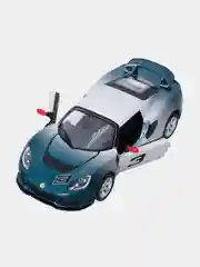 Зеленый машинка металлическая инерционная/2012 Lotus Exige S KT5361DG 1:32 /Kinsmart/