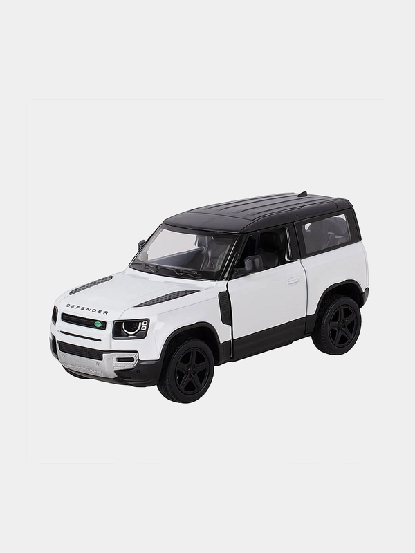 Машинка металлическая инерционная/LandRover Defender 90 KT5428D модель  1:36 Kinsmart