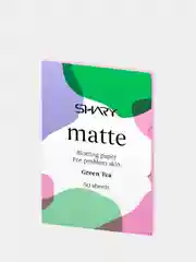 Shary матирующие салфетки для лица "Зеленый чай", 50 шт