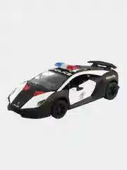 Машинка металлическая инерционная/Lamborghini Sesto Elemento(Police)KT5359DP 1:38/Kinsmart