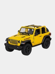 Машинка металлическая инерционная/2018 Jeep Wrangler (Open Top) KT5412DA 1:34 /Kinsmart/