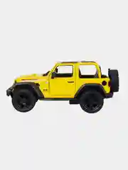 Желтый машинка металлическая инерционная/2018 Jeep Wrangler (Open Top) KT5412DA 1:34 /Kinsmart/