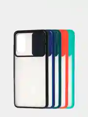 Черный чехол для Samsung Note 10E с защитой камеры