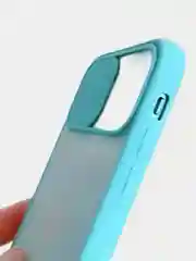 Мятный чехол для Samsung Note 10E с защитой камеры