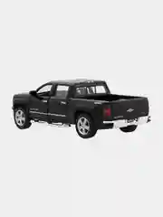 Черный машинка металлическая инерционная/2014 Chevrolet Silverado KT5381D 1:46 /Kinsmart/
