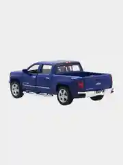 Синий машинка металлическая инерционная/2014 Chevrolet Silverado KT5381D 1:46 /Kinsmart/