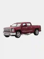 Бордовый машинка металлическая инерционная/2014 Chevrolet Silverado KT5381D 1:46 /Kinsmart/