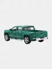 Тёмно-бирюзовый машинка металлическая инерционная/2014 Chevrolet Silverado KT5381D 1:46 /Kinsmart/
