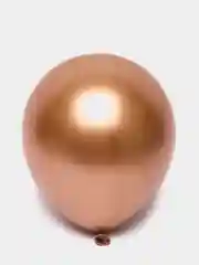 Конфетный воздушный шар металлический хром на праздник, 10 шт