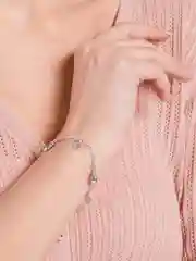 Браслет с разноцветными сердечками, Xuping