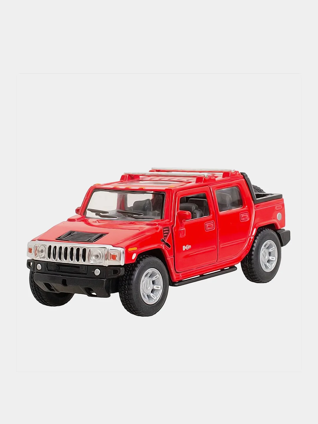 Красный машинка металлическая инерционная/Hummer H2 KT5097 1:40 /Kinsmart/
