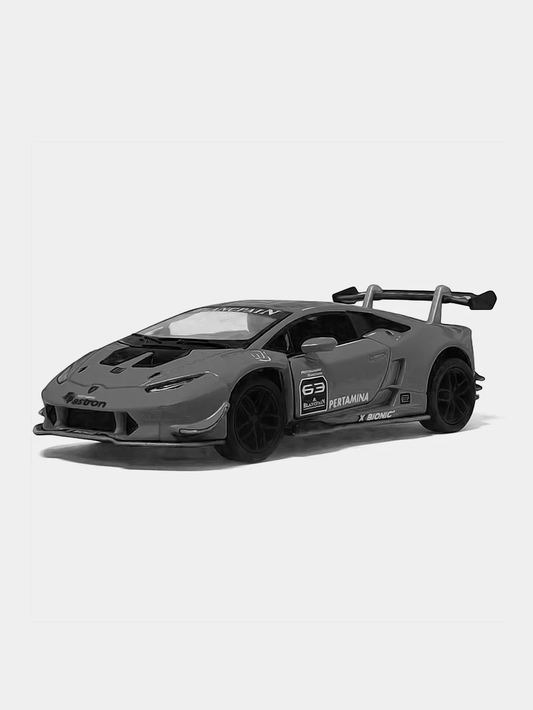 Тёмно-серый машинка металлическая инерционная/Toyota FJ Criuse KT5343D 1:36 /Kinsmart/