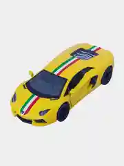 Желтый машинка металлическая инерционная/Lamborghini Aventador LP 700-4 KT5355DF 1:38 /Kinsmart/