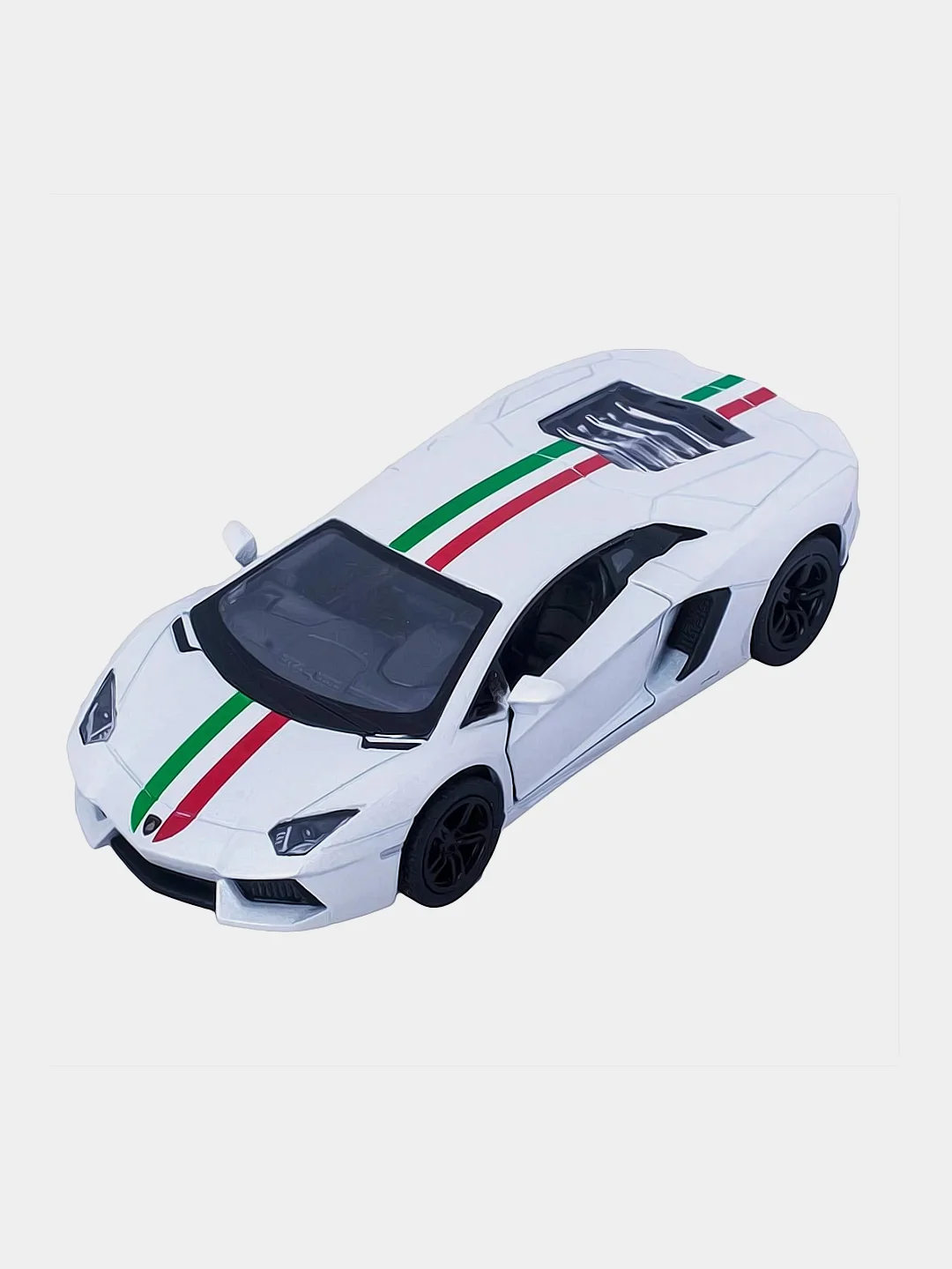 Белый машинка металлическая инерционная/Lamborghini Aventador LP 700-4 KT5355DF 1:38 /Kinsmart/