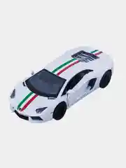 Белый машинка металлическая инерционная/Lamborghini Aventador LP 700-4 KT5355DF 1:38 /Kinsmart/